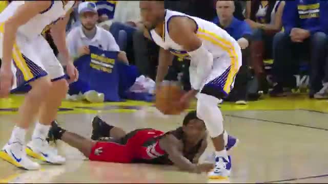 Watch NBA: Green's Triple-Double and Curry's 32 Roll Warriors Over Raptors Video