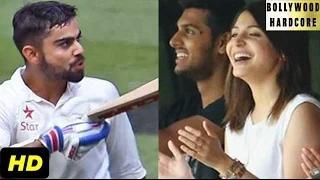 Watch Virat Kohli blows a kiss to Anushka Sharma yet again Video