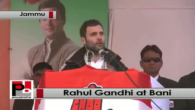 Watch J&K polls: At Bani rally Rahul Gandhi takes on Modi, BJP Video