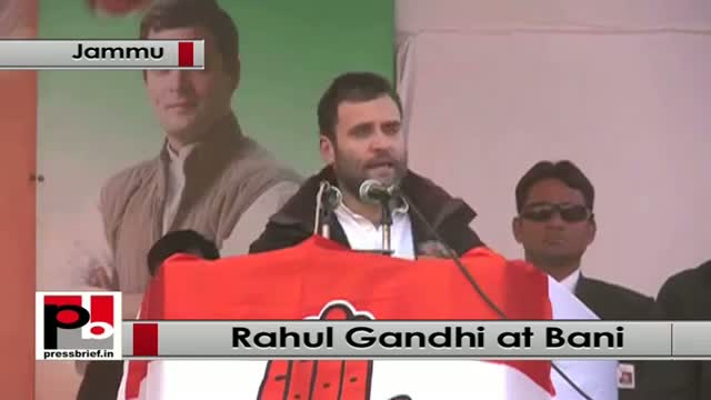 Watch J&K polls-At Bani, Rahul Gandhi attacks BJP, urges people to support Congress Video