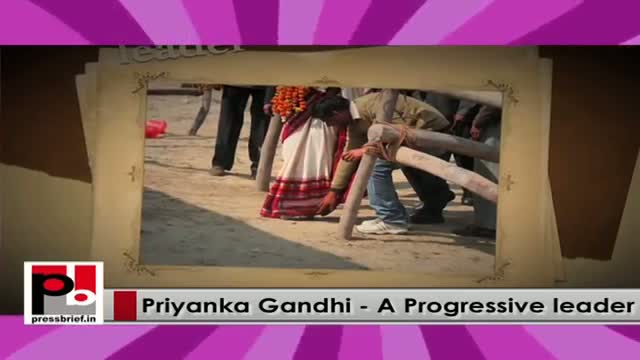 Watch Priyanka Gandhi Vadra-Young, inspiring, charismatic Congress campaigner Video
