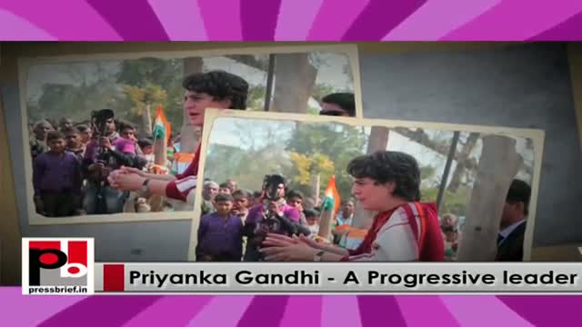 Watch Young Priyanka Gandhi Vadra - Energetic Congress campaigner with modern, innovative vision Video