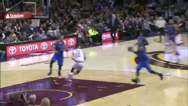 Watch NBA: Monta Ellis Steals and Slams to Finish the Textbook Fast Break Video