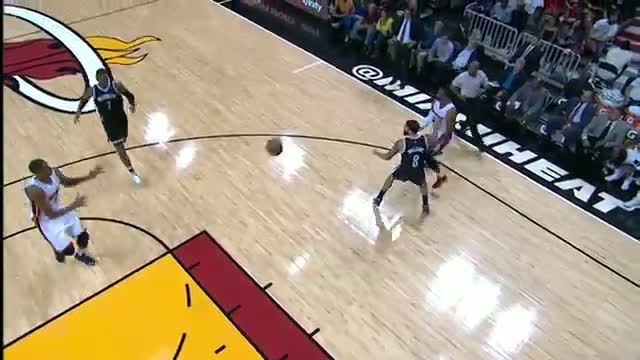 Watch NBA: Hassan Whiteside Breaks Free to Pummel the Rim Video