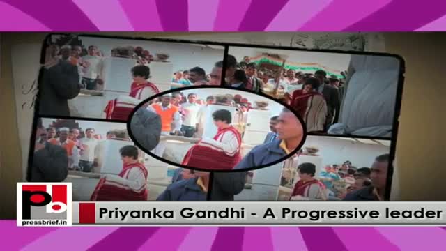 Watch Charming Congress campaigner Priyanka Gandhi Vadra- charismatic personality Video