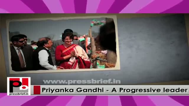 Watch Young Congress campaigner Priyanka Gandhi Vadra - genuine and charismatic leader Video