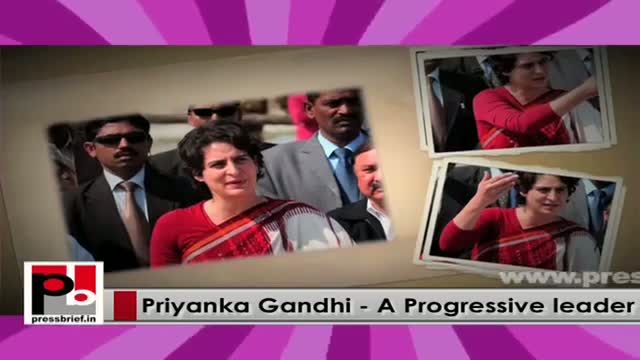 Watch Energetic, young Congress campaigner Priyanka Gandhi Vadra Video