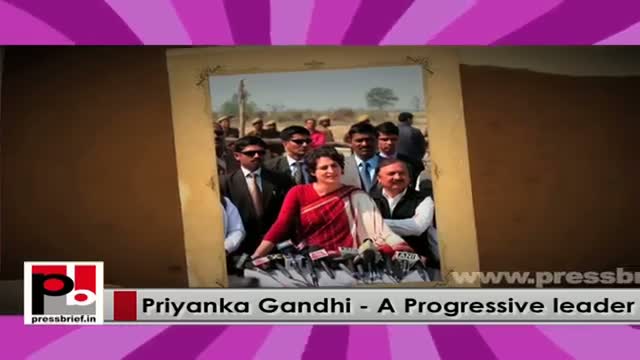 Watch Young Congress campaigner Priyanka Gandhi Vadra - inspiring mass leader Video