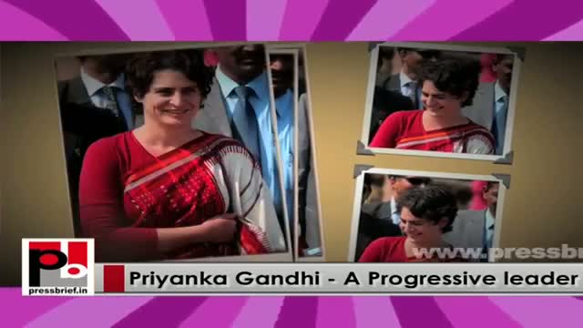 Watch Young and energetic Priyanka Gandhi - charismatic Congress campaigner Video