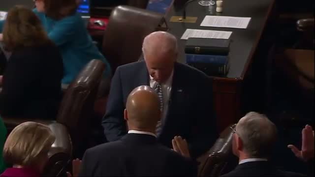 Watch Biden Swears in Senators of 114th Congress Video Video