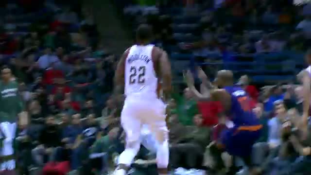 Watch NBA: Brandon Knight Finishes Fast-break with Thunderous Jam Video