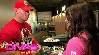 Watch Brie Bella talks to John Cena about the tension with Nikki Bella: WWE Total Divas, January 4, 2015 Video
