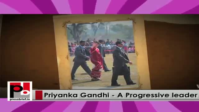Watch Young Priyanka Gandhi Vadra-progressive and charming Congress campaigner Video