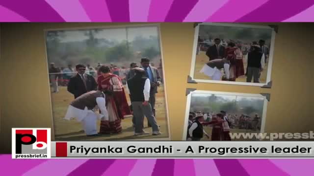 Watch Charming and charismatic Congress campaigner Priyanka Gandhi Video