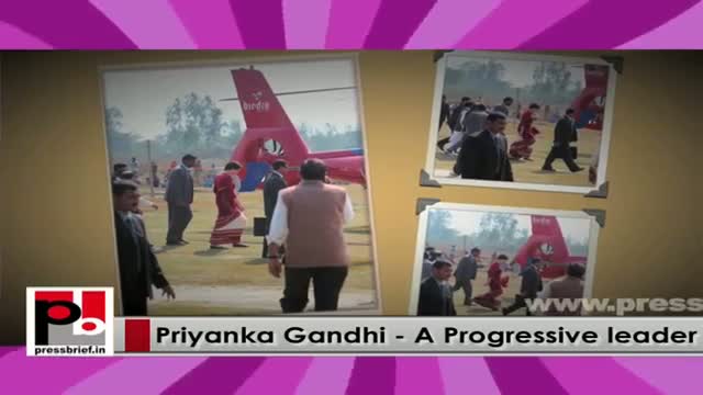 Watch Young and energetic Congress campaigner Priyanka Gandhi Vadra Video