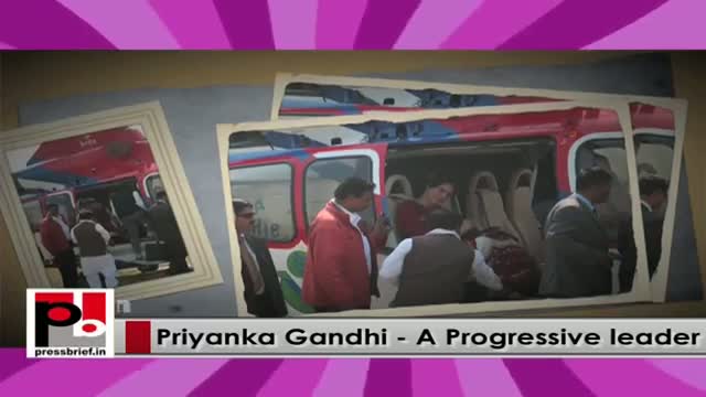 Watch Young Congress campaigner Priyanka Gandhi-Energetic personality Video