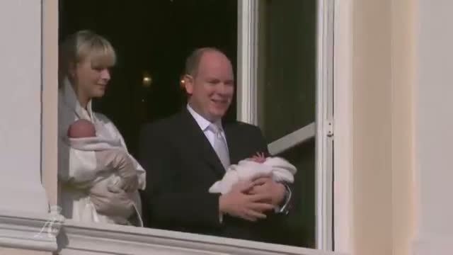 Watch Monaco Twins Make Royal Debut Video Video