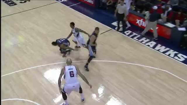 Watch NBA;  Jeff Teague Scores 25 as the Hawks Roll Over the Grizzlies Video