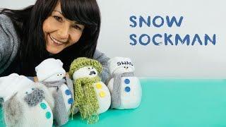 Watch Sock Snowman Video