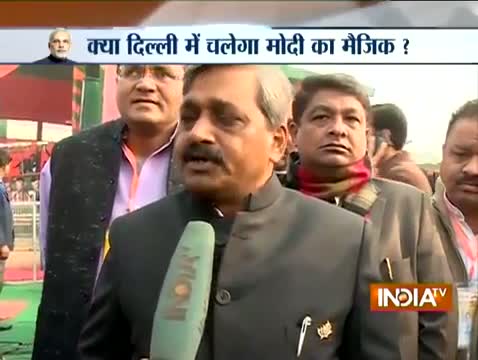 Watch Will Modi Magic also work in Delhi polls? Video