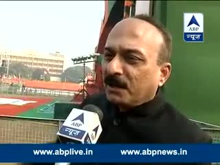 Watch Modi hats, cutouts adorn Ramilia Maidan ahead of rally in Delhi Video Video