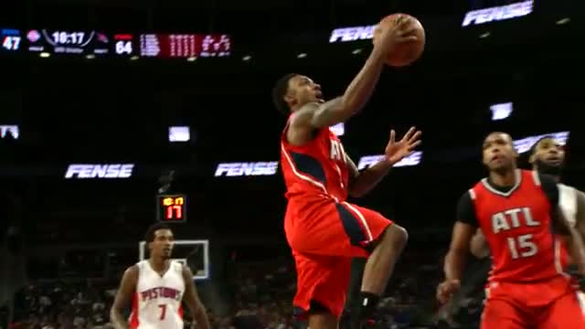 Watch Best of NBA Phantom Slo-Mo: Soaring Hawks Snap Pistons' Win Streak Video