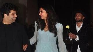 Watch Ranveer Singh STALKS Deepika Padukone at Farah Khan's BIRTHDAY PARTY Video