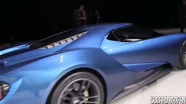 Watch 2017 Ford GT Start-up, Revs and Moving! Video