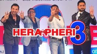 Watch John Abraham And Abhishek Bachchan In Hera Pheri 3 Video