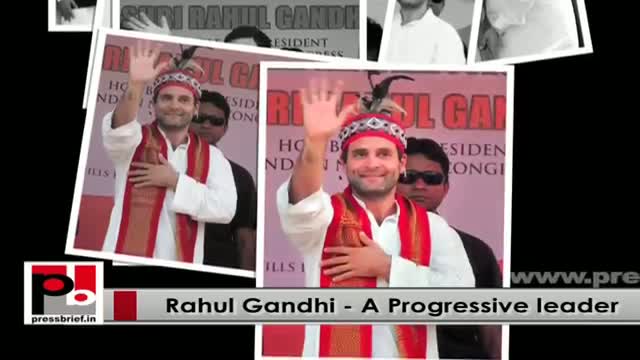 Watch Congress Vice President Rahul Gandhi - sincere and a strong leader with innovative ideas Video