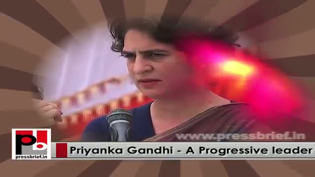 Watch Young, charming Priyanka Gandhi - progressive Congress campaigner Video