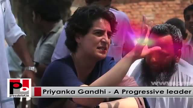 Watch Genuine mass leader Priyanka Gandhi - Young and energetic Congress campaigner Video