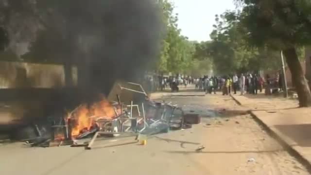 Watch Protests Against Charlie Hebdo in Niger Video Video