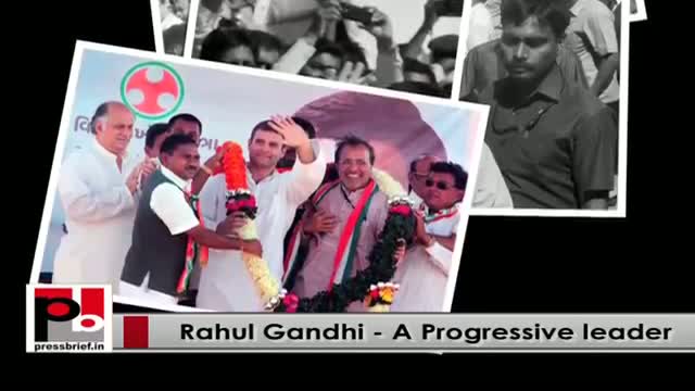 Watch Rahul Gandhi - young Congress VP and a committed leader with modern vision Video