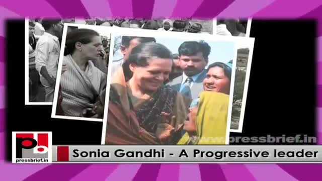 Watch Congress President Sonia Gandhi - intelligent and charismatic leader Video
