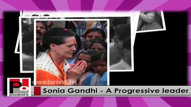 Watch For Congress President Sonia Gandhi serving the Nation more important than anything else Video