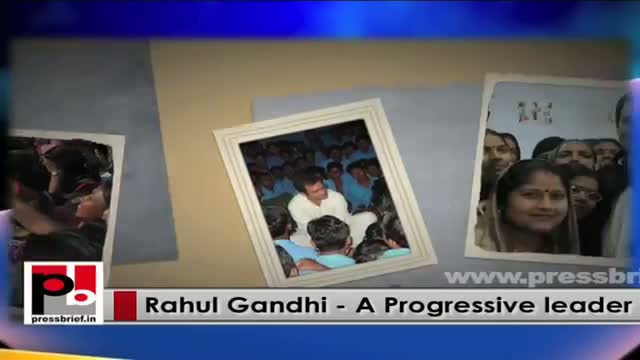 Watch Rahul Gandhi - young Congress leader with an innovative vision Video