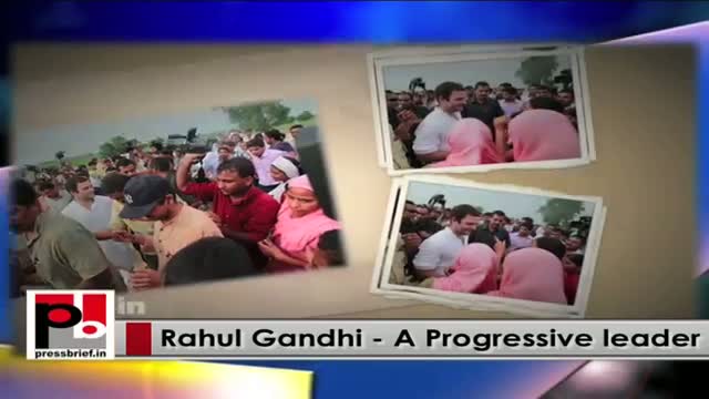 Watch Congress vice-president Rahul Gandhi - a mass leader with progressive ideas Video