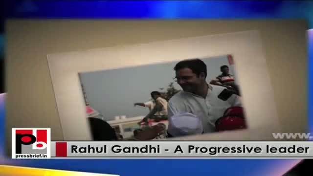 Watch Congress VP Rahul Gandhi - young leader who has all qualities to be a good leader Video