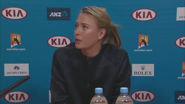 Watch Maria Sharapova press conference - Australian Open 2015 Video
