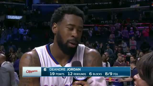 Watch NBA: DeAndre Jordan Can't Stay Focused Video