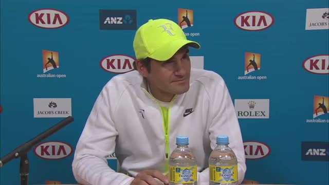 Watch Roger Federer press conference - Australian Open 2015 Video