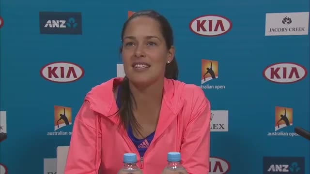 Watch Ana Ivanovic press conference - Australian Open 2015 Video