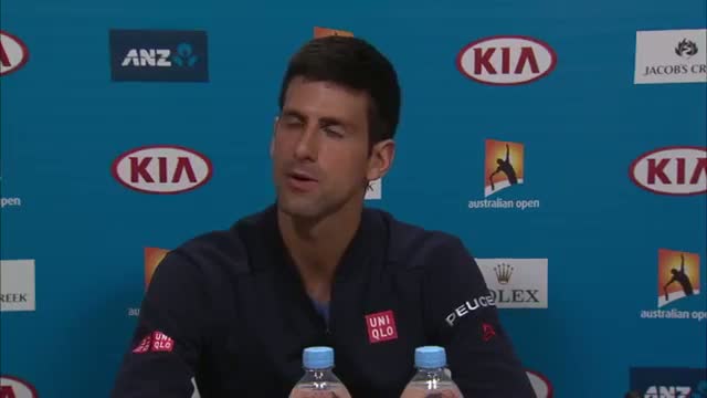 Watch Novak Djokovic press conference - Australian Open 2015 Video