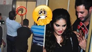 Watch Sunny Leone Got STUCK In Elevator Video Video