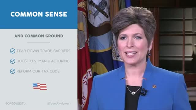 Watch Senator Joni Ernst Delivers the Republican Address to the Nation Video