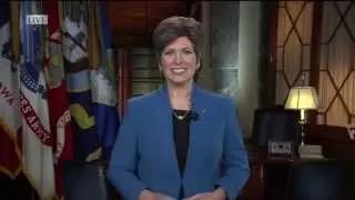 Watch Senator Joni Ernst Delivers the Republican Address to the Nation- VIDEO Video