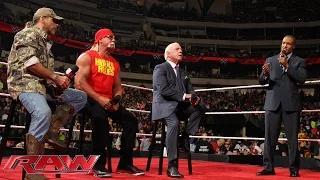 Watch Hulk Hogan, Ric Flair and Shawn Michaels participate in a Royal Rumble WWE Legends Panel: Raw, Janua Video