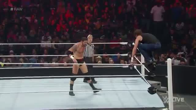 Watch Dean Ambrose vs. Bad News Barrett: WWE Raw, January 19, 2015 Video