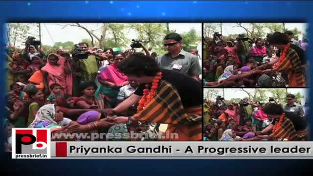 Watch Connect with the people, understand their pain, Priyanka Gandhi tells Congressmen Video